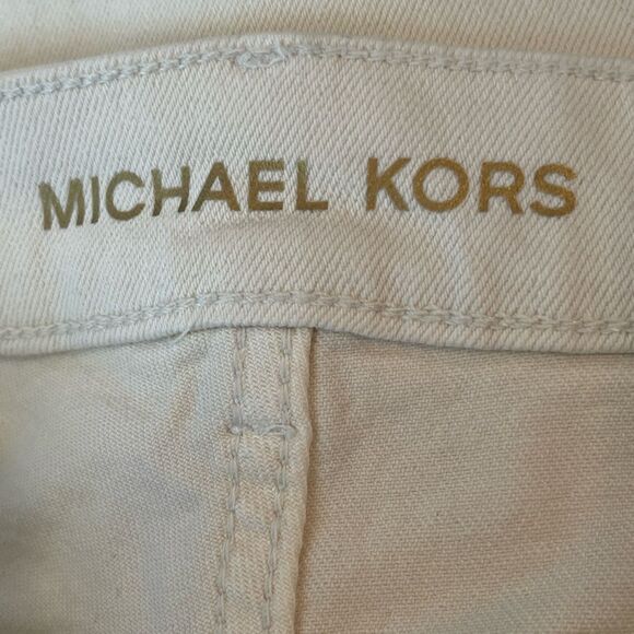 Michael Kors- Selma Wide Leg Size 16 Color: Bone - Picture 5 of 8